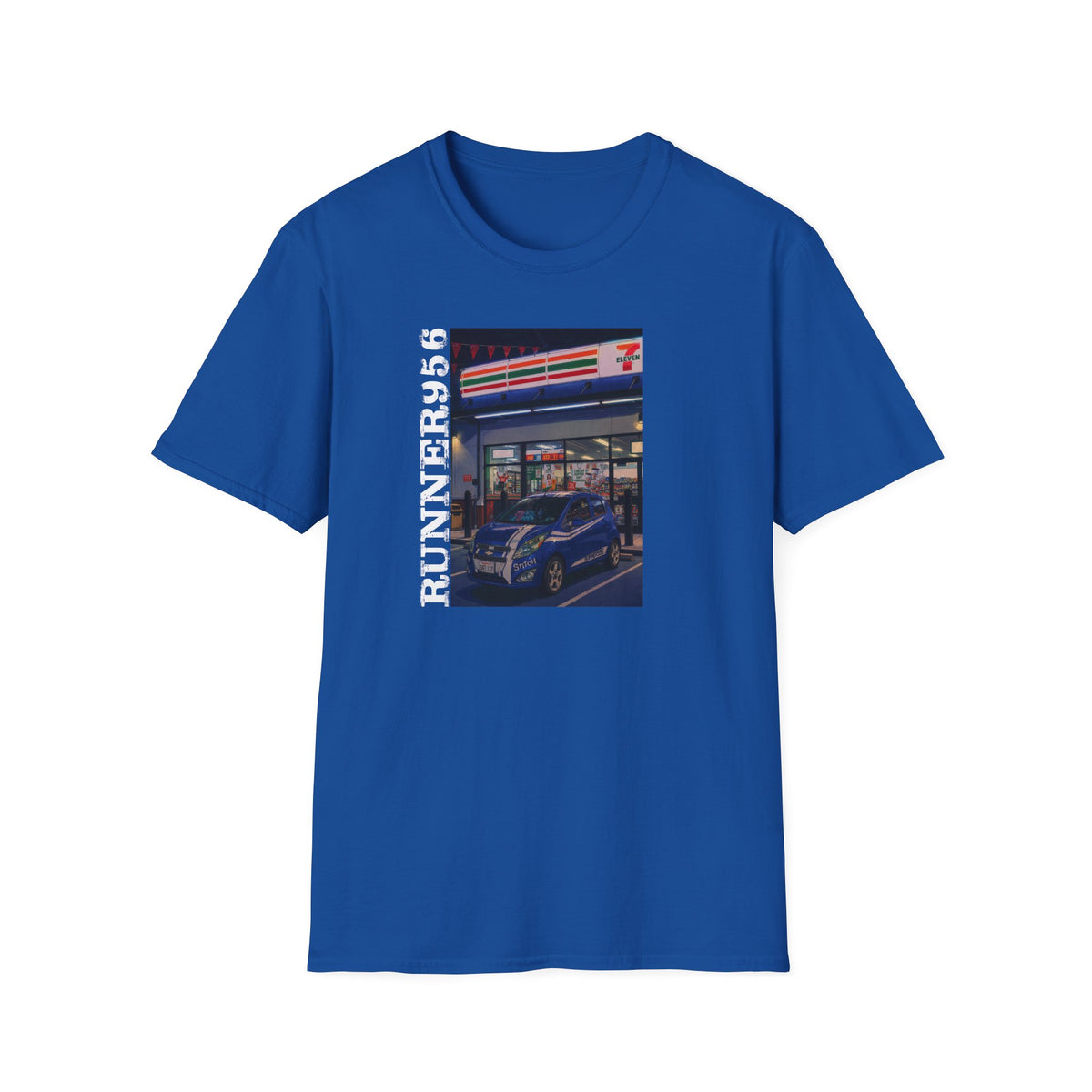Runner 956 Gas Station Photo T-Shirt