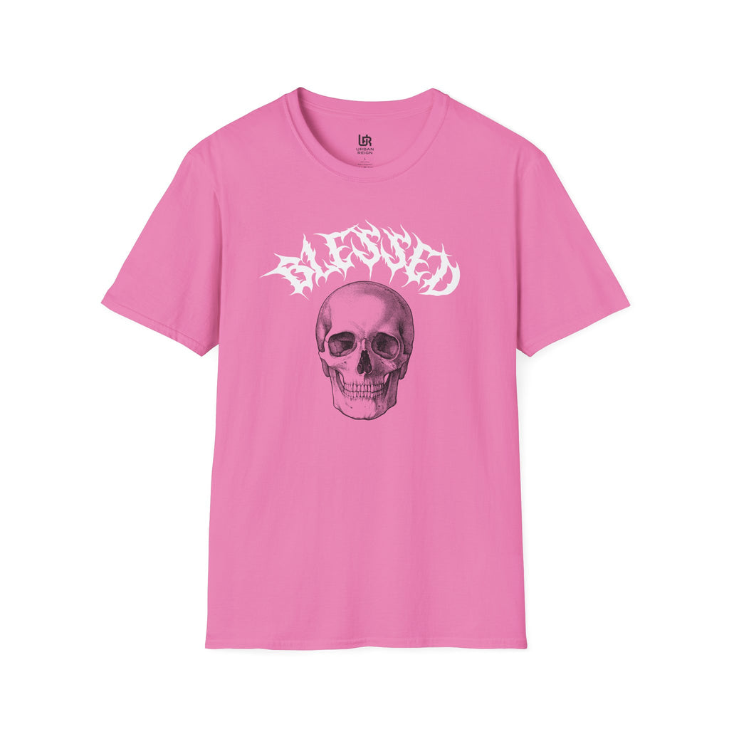 Pink Skull Graphic T-Shirt