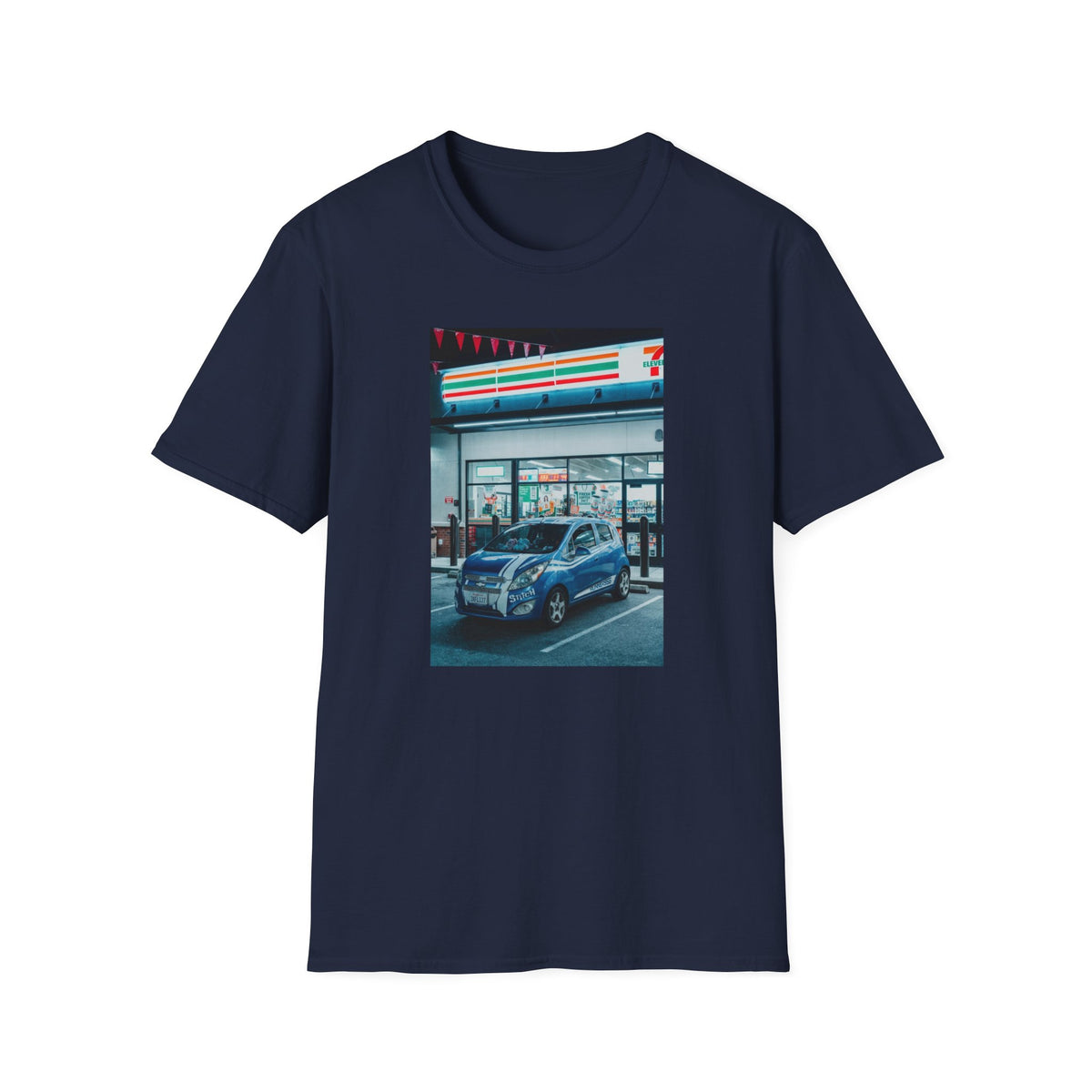 Runner956 @ 7Eleven T-Shirt — Retro Nighttime 7-11 Vibe Tee