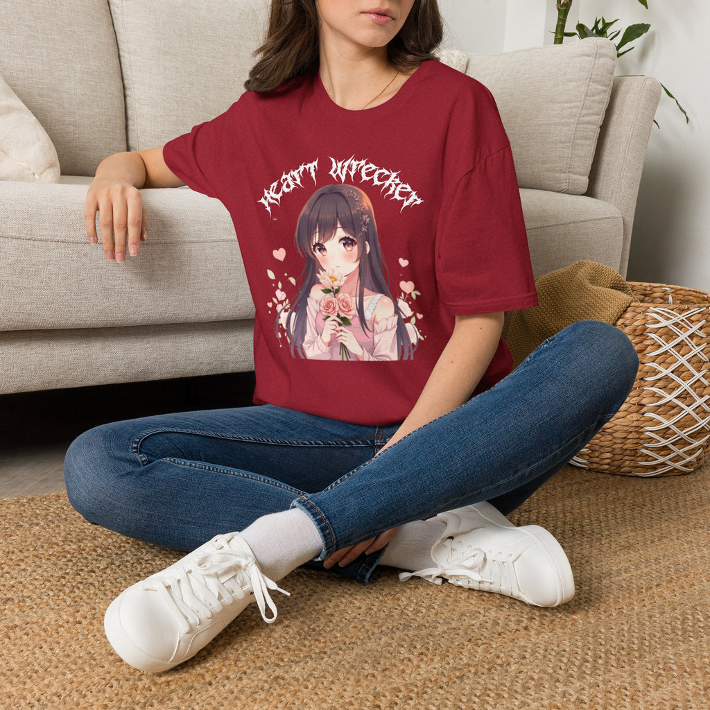 Anime Girl “Heart Wrecker” T-Shirt