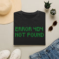 Error 404 Not Found T-Shirt — Funny Retro Computer Tech Tee