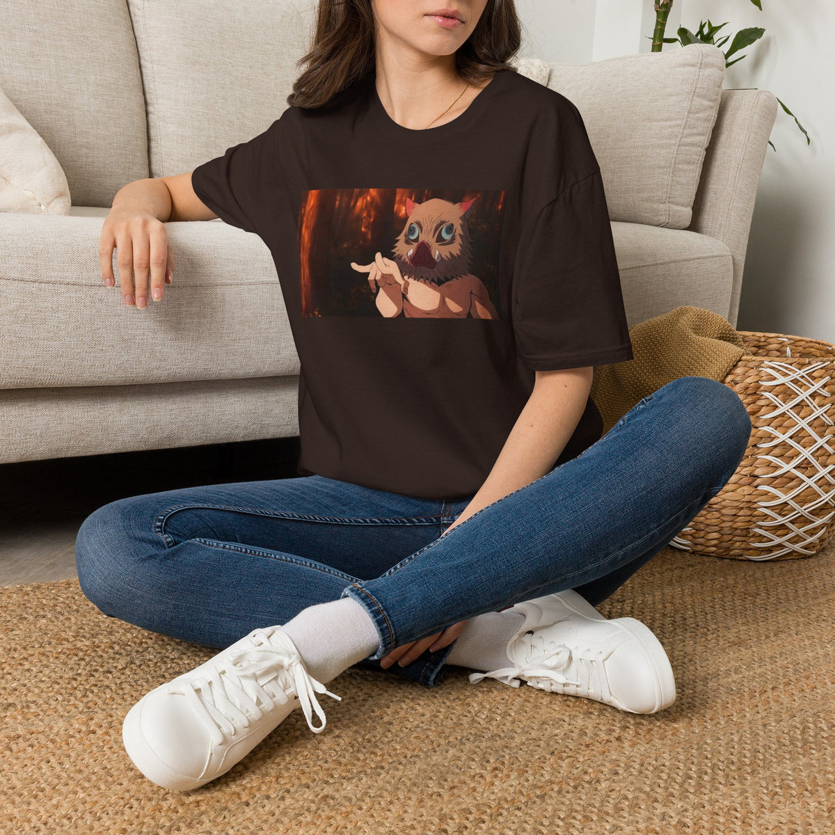 Inosuke Anime Forest T-Shirt