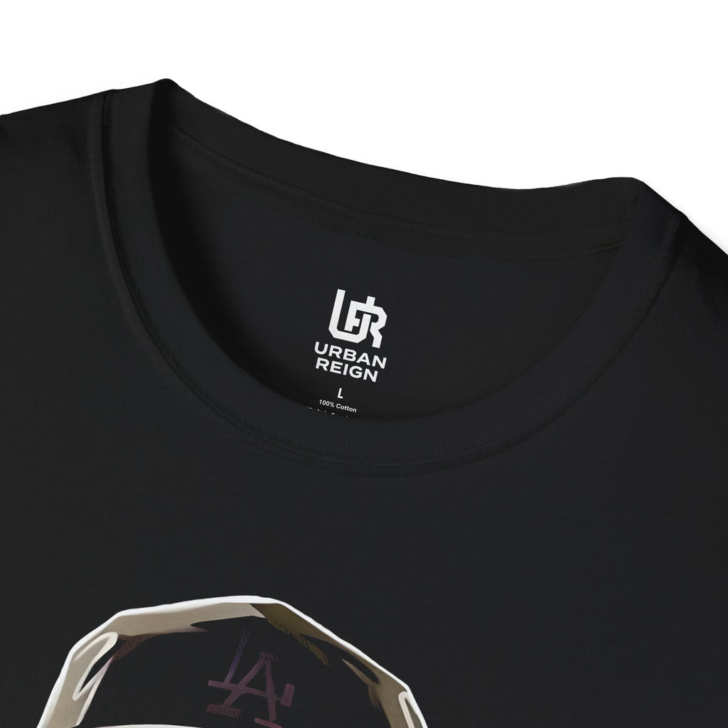 Portrait Graphic T-Shirt — 'Ice Cube' Script Design
