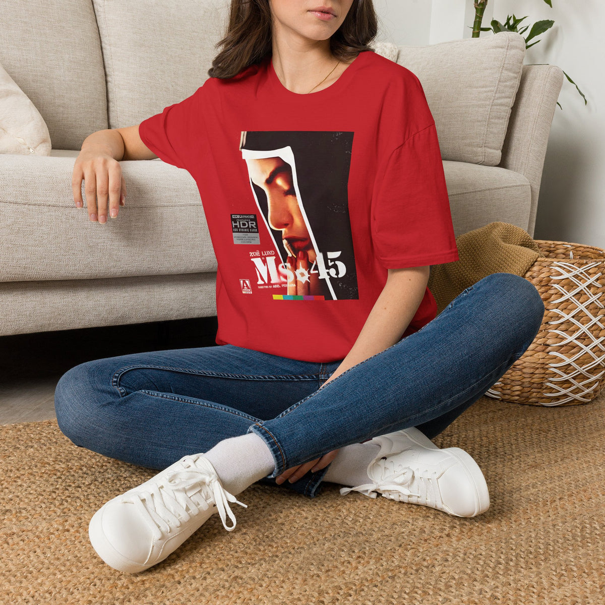T-Shirt — Vintage Film Poster Face Graphic Tee