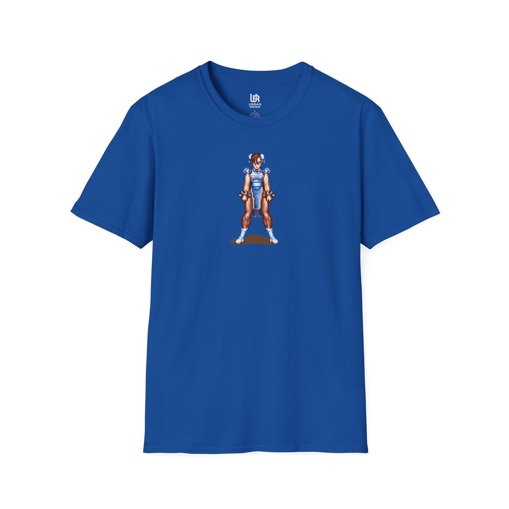Retro Pixel ChunLi Graphic T-Shirt