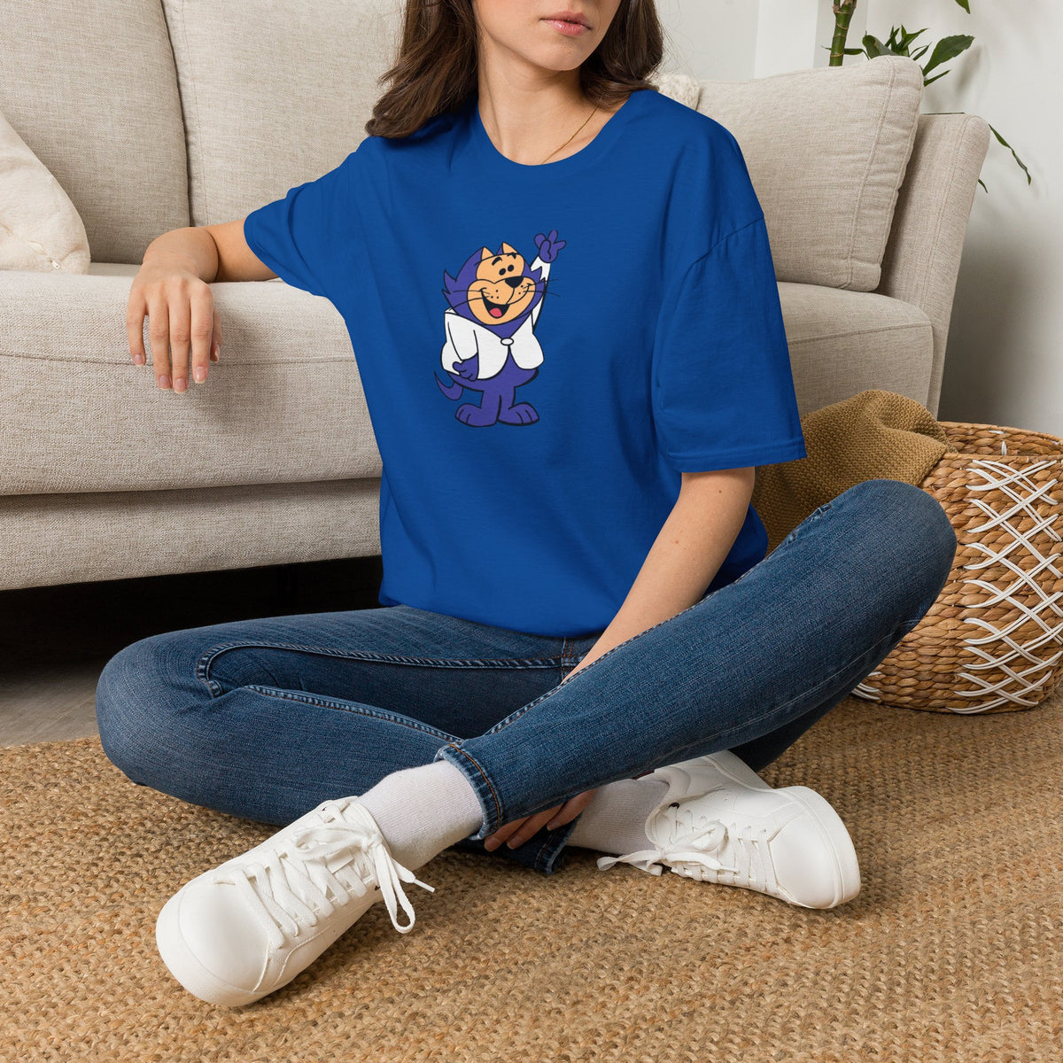 Cat Disco T-Shirt — Retro Dancing Cat Graphic Tee