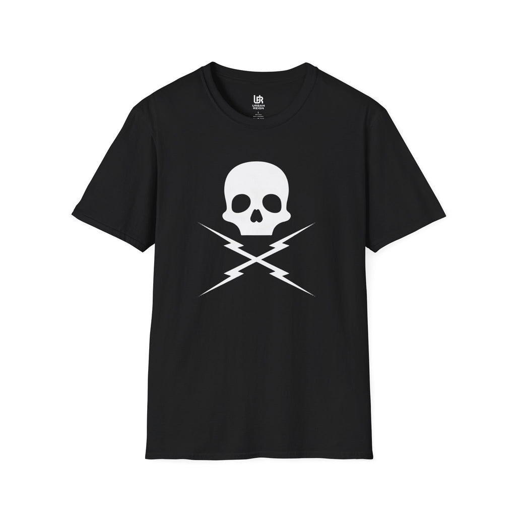 Skull & Lightning Graphic T-Shirt