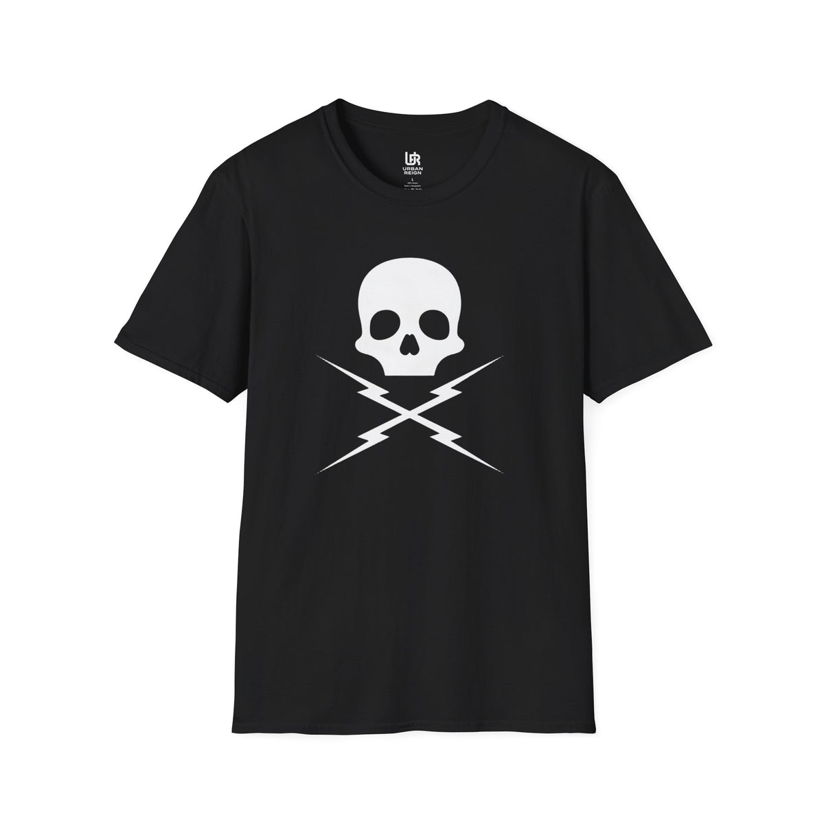 Skull & Lightning Graphic T-Shirt