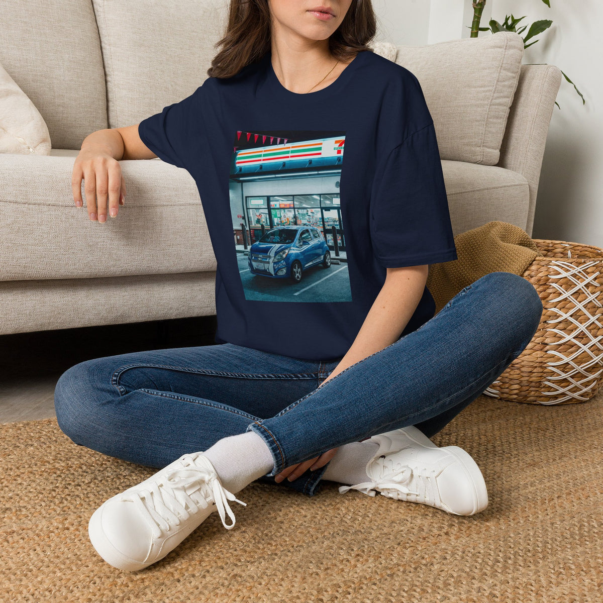 Runner956 @ 7Eleven T-Shirt — Retro Nighttime 7-11 Vibe Tee