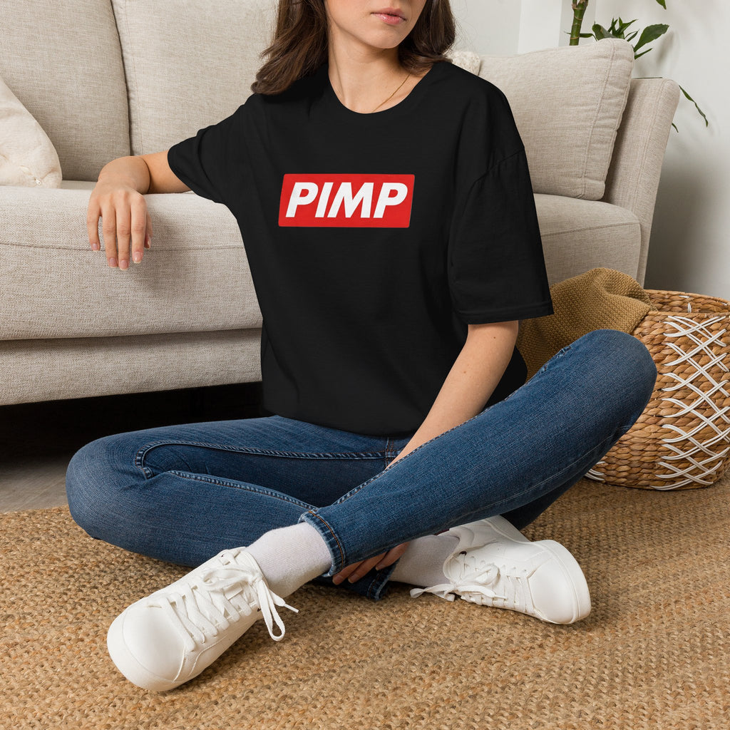 PIMP Bold Logo T‑Shirt — Streetwear Graphic Tee