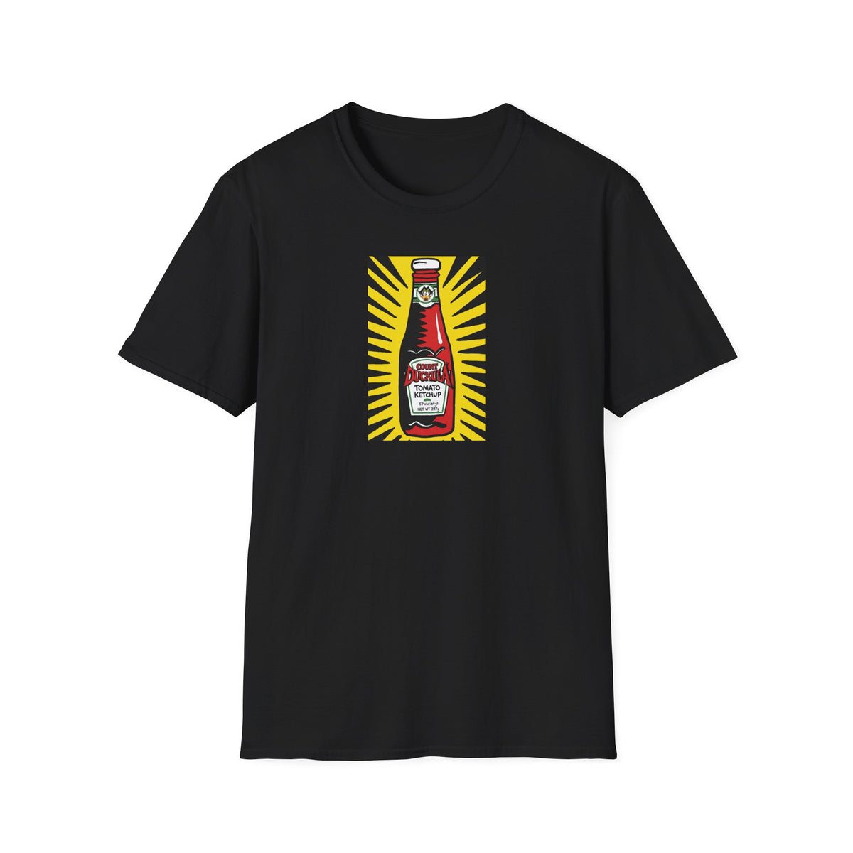 Tomato Ketchup Bottle Graphic T-Shirt