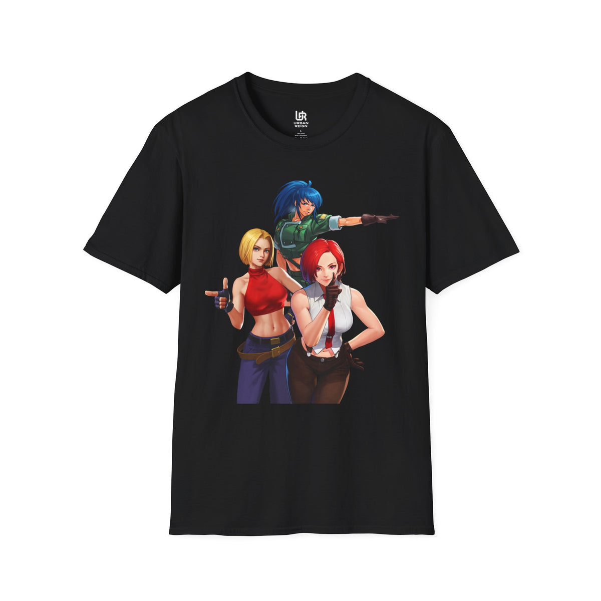 KOF Trio Character Graphic T-Shirt