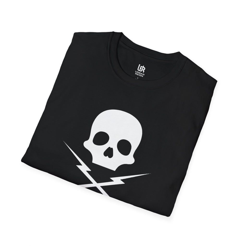Skull & Lightning Graphic T-Shirt