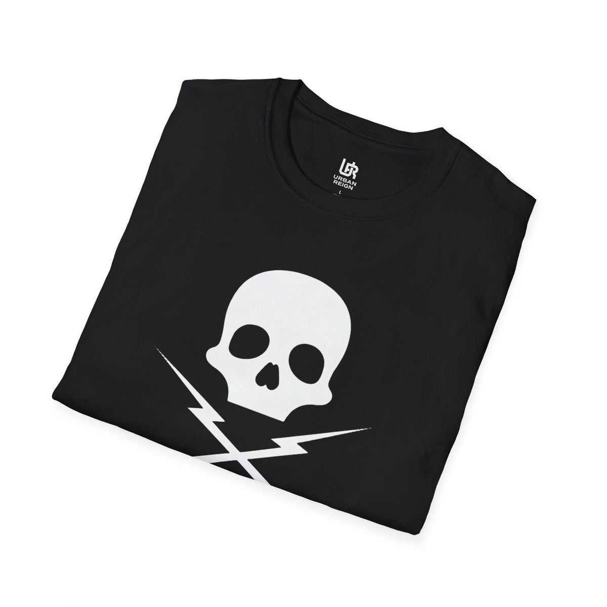 Skull & Lightning Graphic T-Shirt