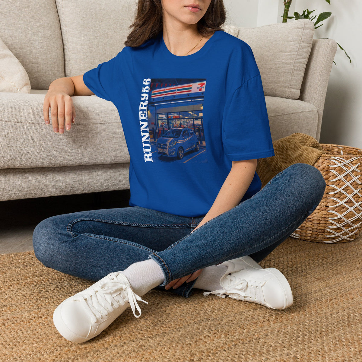 Runner 956 Gas Station Photo T-Shirt