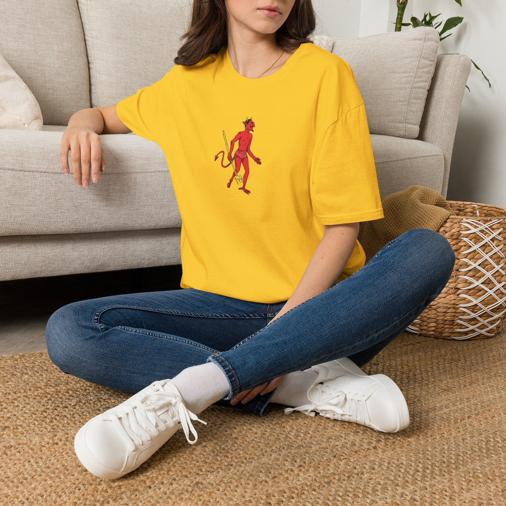 El Diablito T‑Shirt — Retro Red Imp Graphic Tee