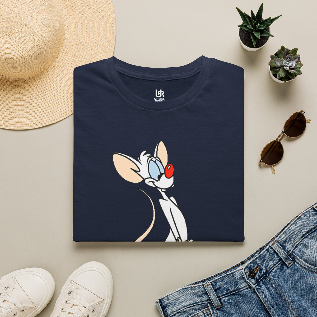 Pinky Mouse Graphic T-Shirt