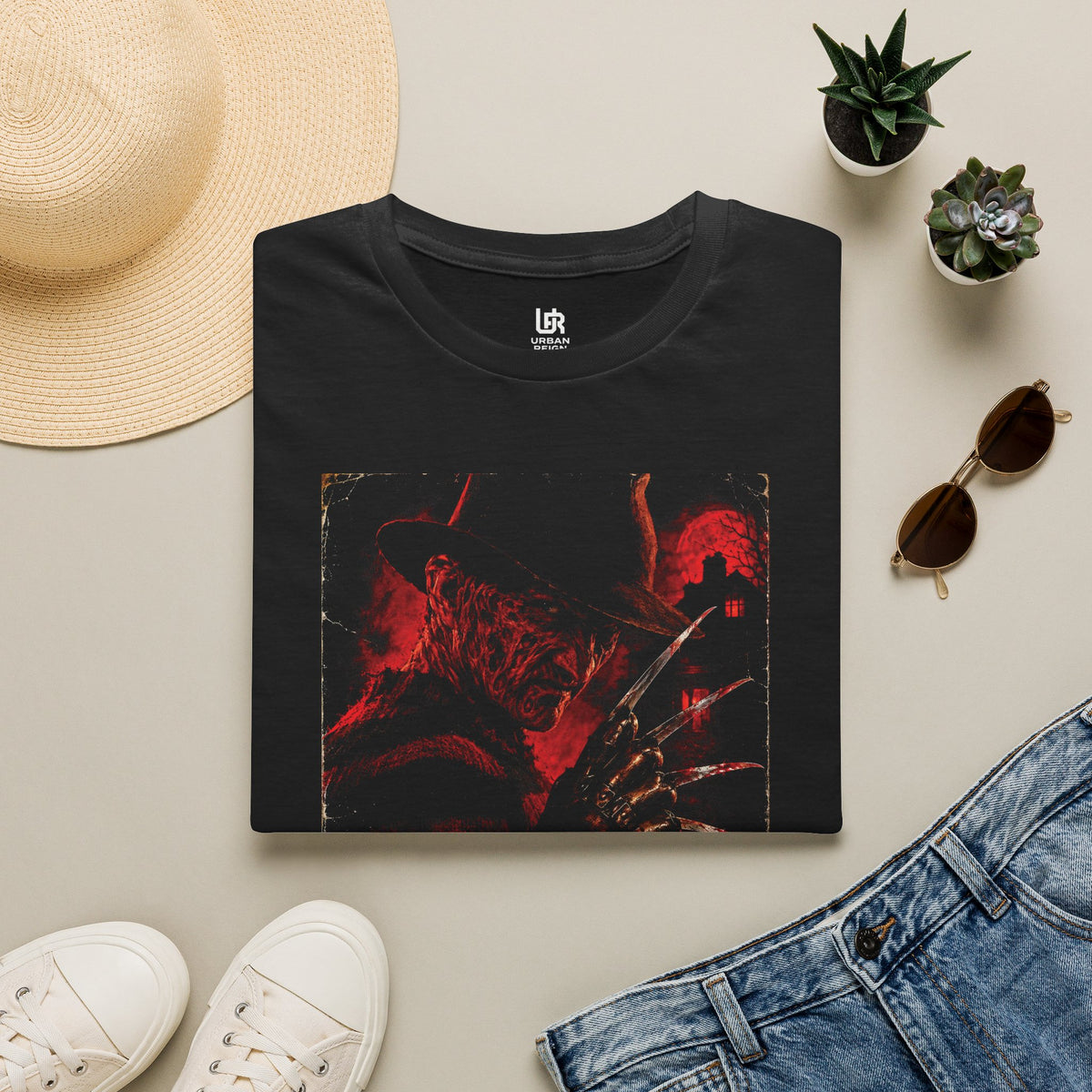 T-Shirt — "Man of Your Dreams" Horror Graphic Tee