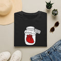 T-Shirt — 'Corazón Enlatado' Heart in a Jar Graphic Tee