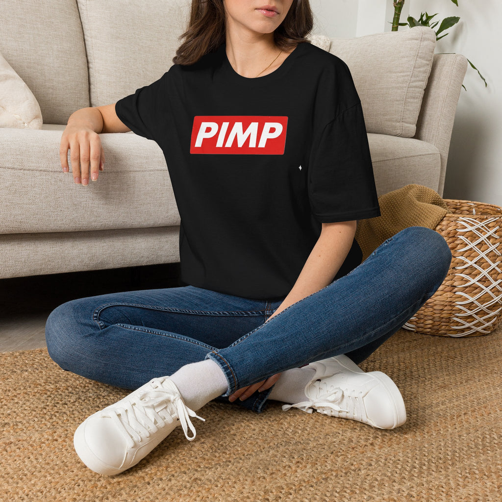 PIMP Bold Logo T‑Shirt — Streetwear Graphic Tee