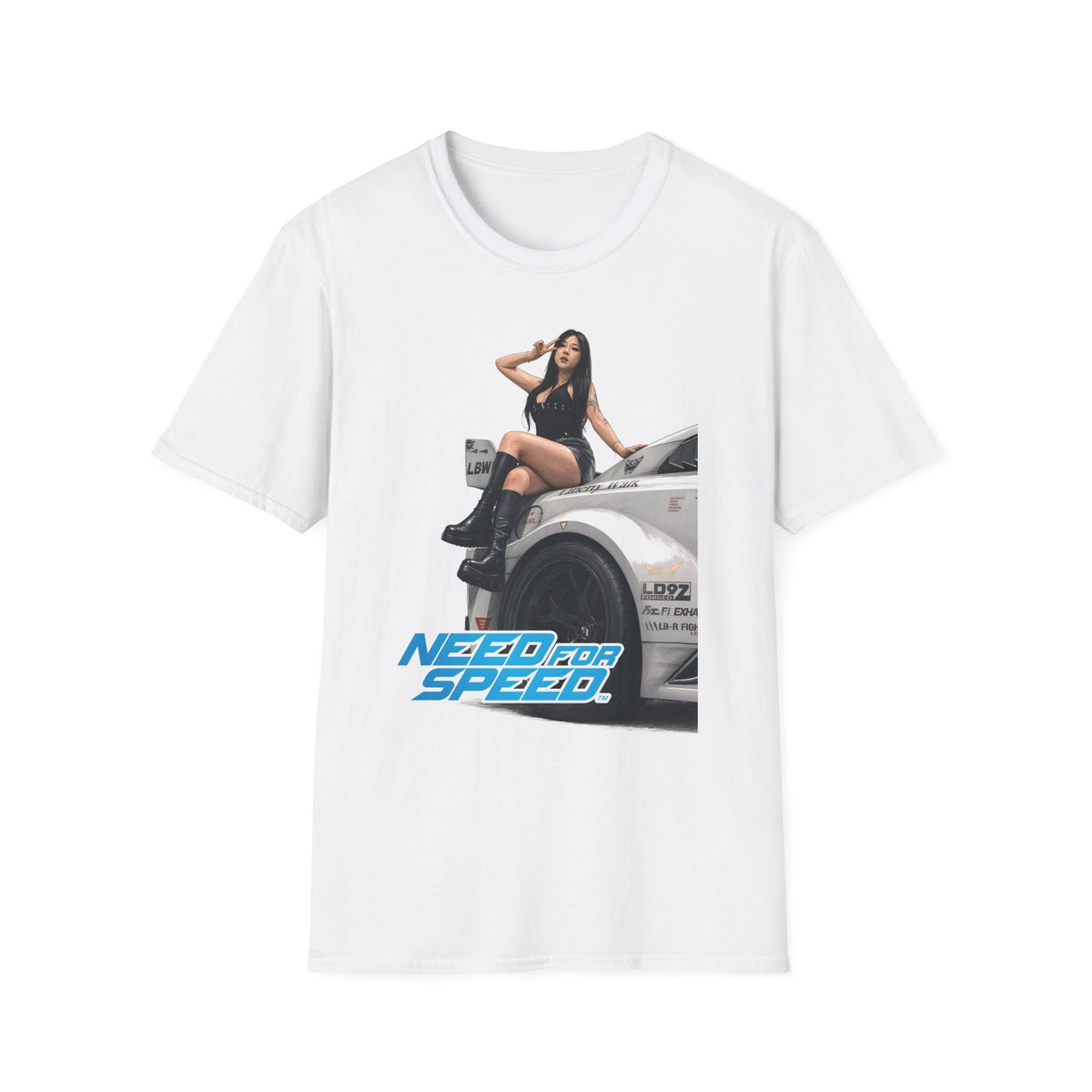 Need for Speed T-Shirt — Racing Girl Graphic Tee