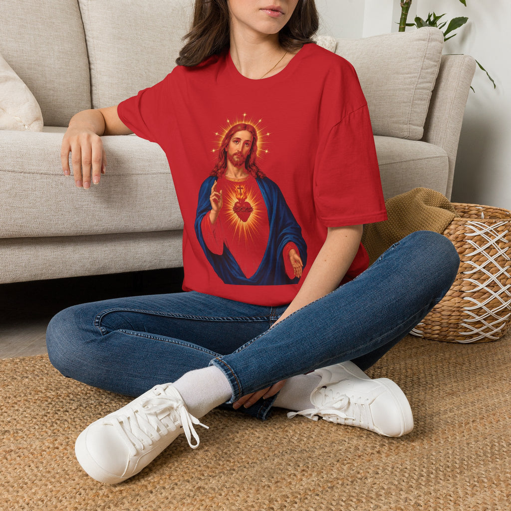 Sacred Heart Jesus T-Shirt — Religious Christian Devotional Tee